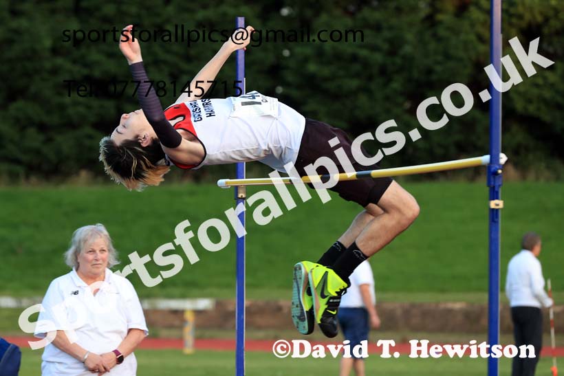 High jump, 2024 NEGP 6, Monkton Stadium,  Wednesday, August 14th.  Photo: David T. Hewitson/Sports for All Pics